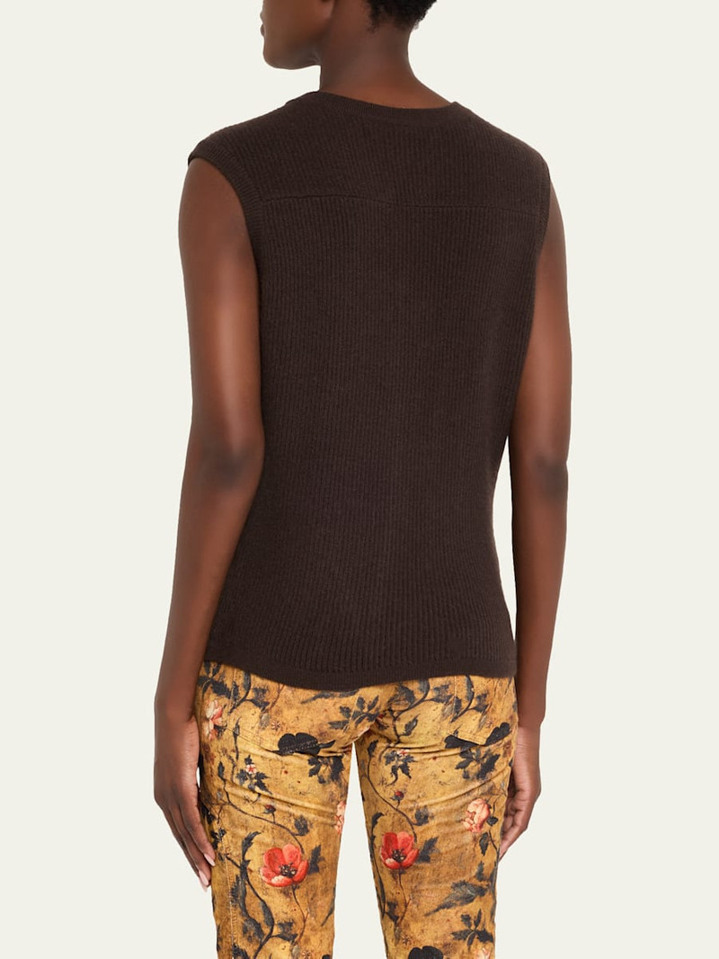 R13 Cashmere Ribbed Vest outlook