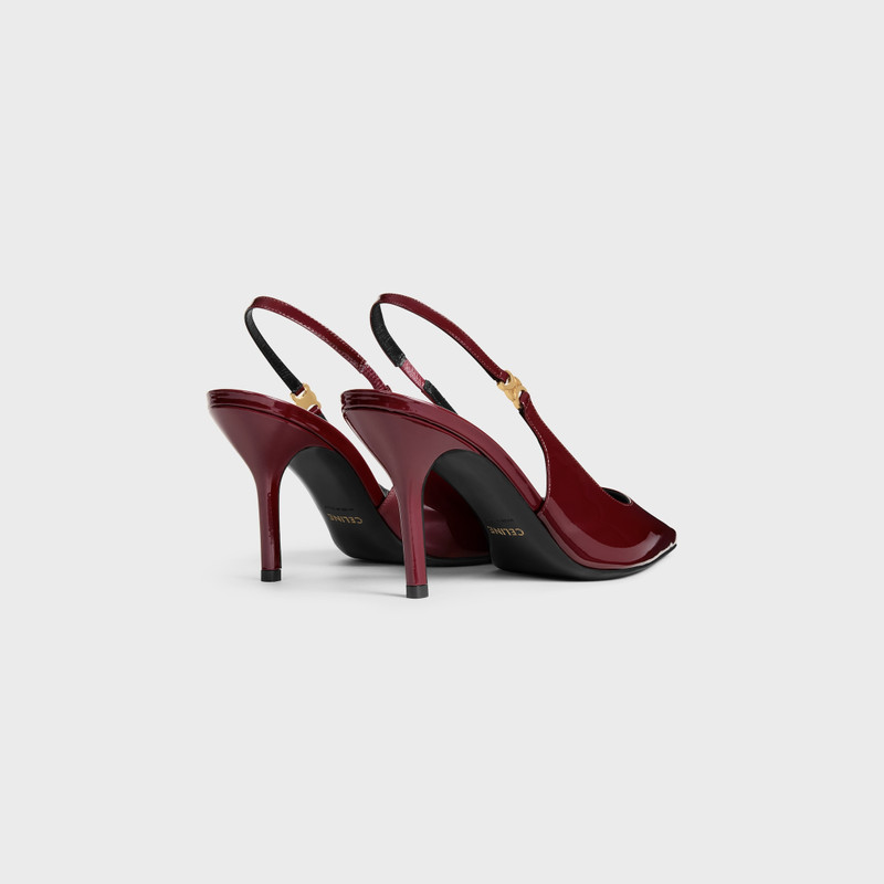 CELINE JUDY - TRIOMPHE PUMP IN PATENT CALFSKIN outlook