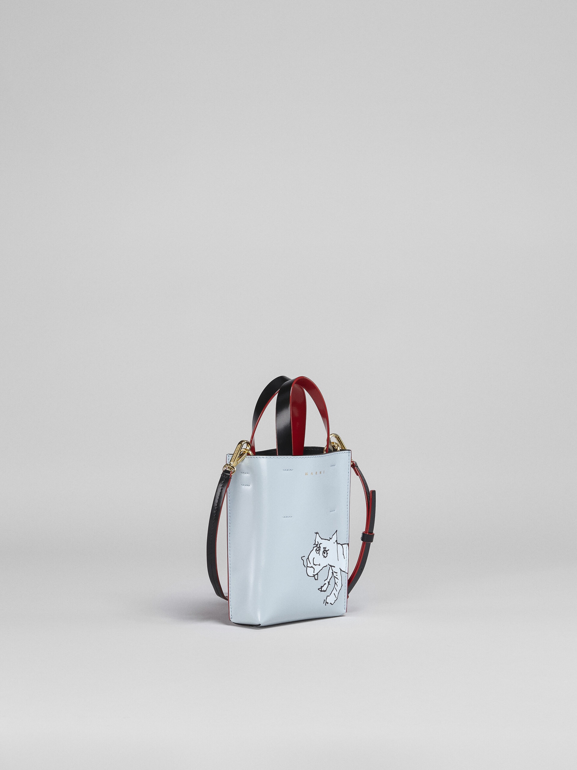 MUSEO NANO BAG IN TIGER PRINT LEATHER - 5
