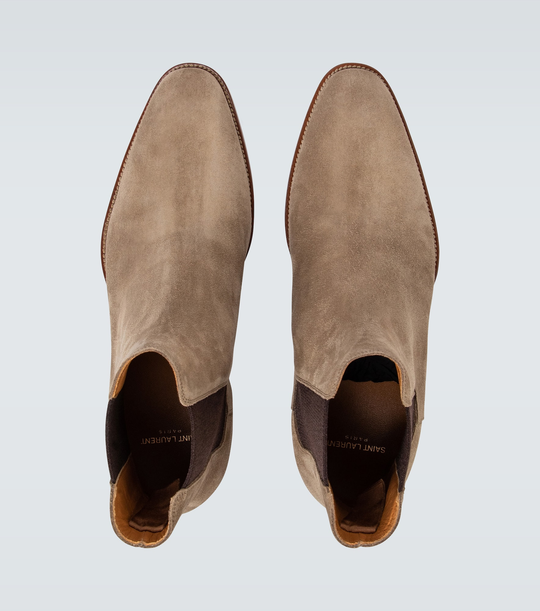 Wyatt suede Chelsea boots - 4