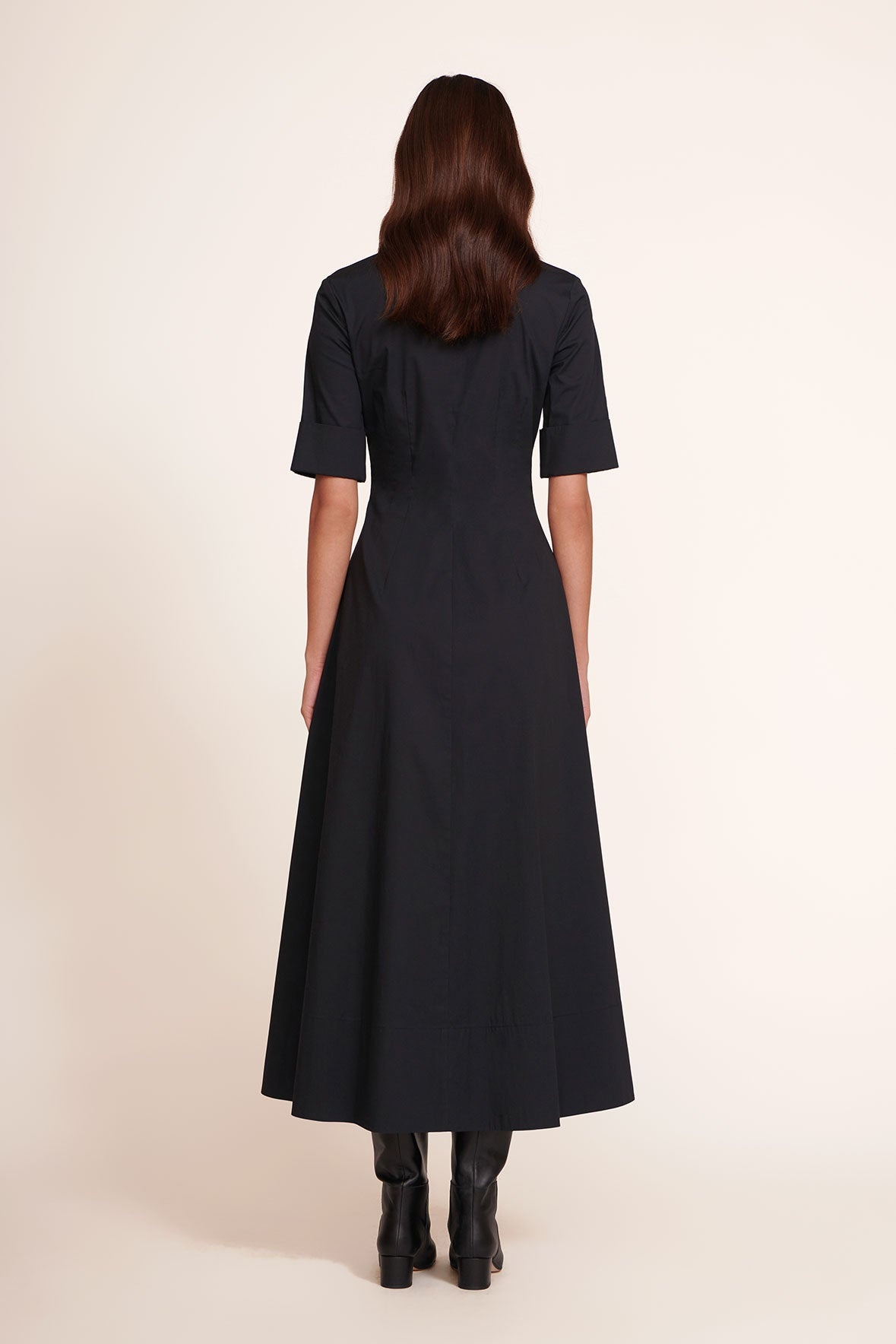 STAUD JOAN MAXI DRESS BLACK - 3