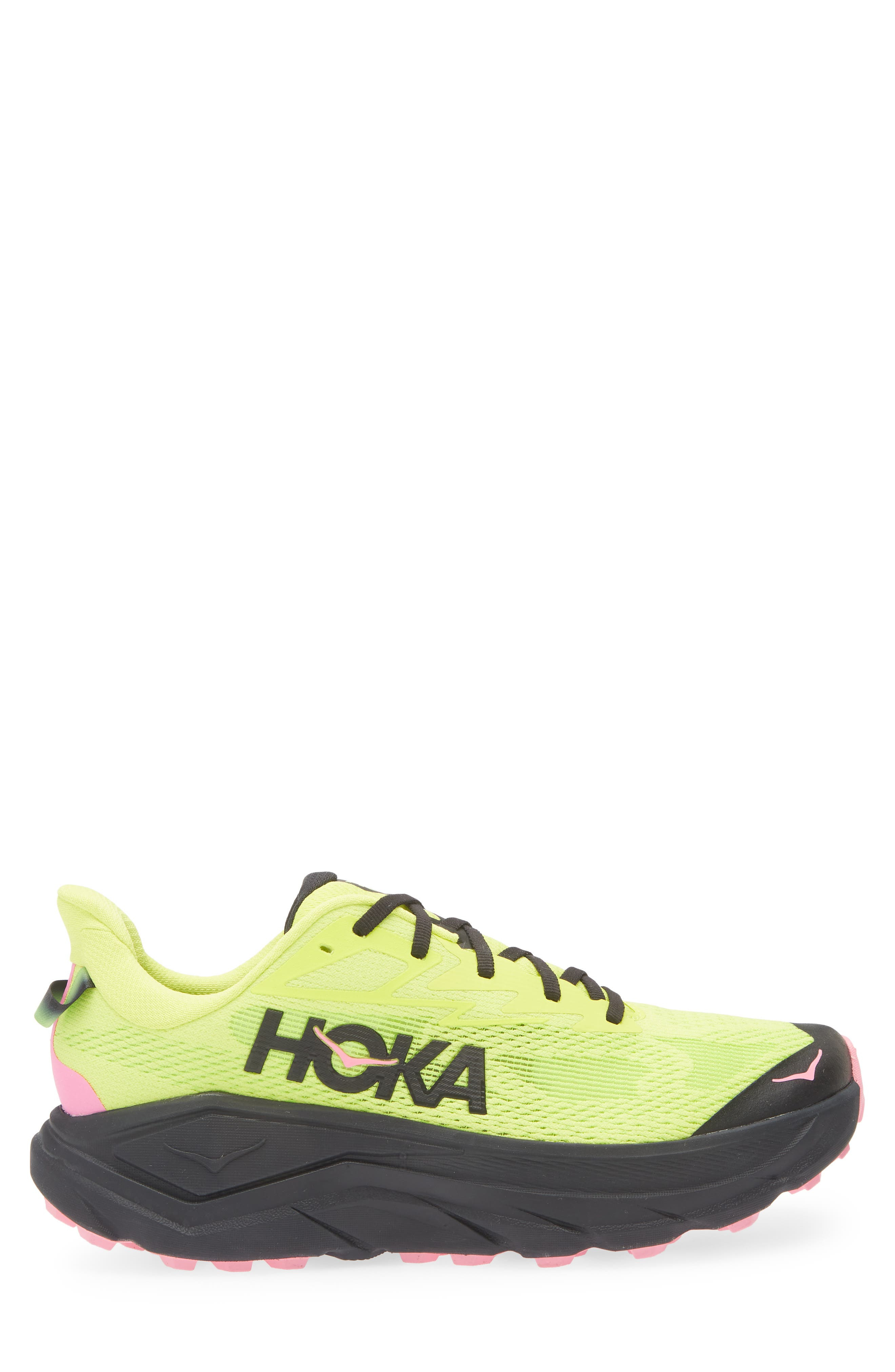 HOKA Challenger 8 Running Shoe in Neon Hoka Citrus /Black at Nordstrom - 3