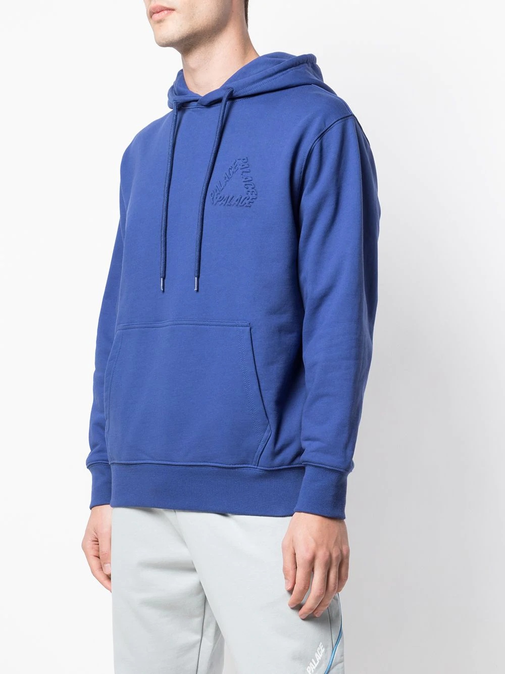 logo print hoodie - 3