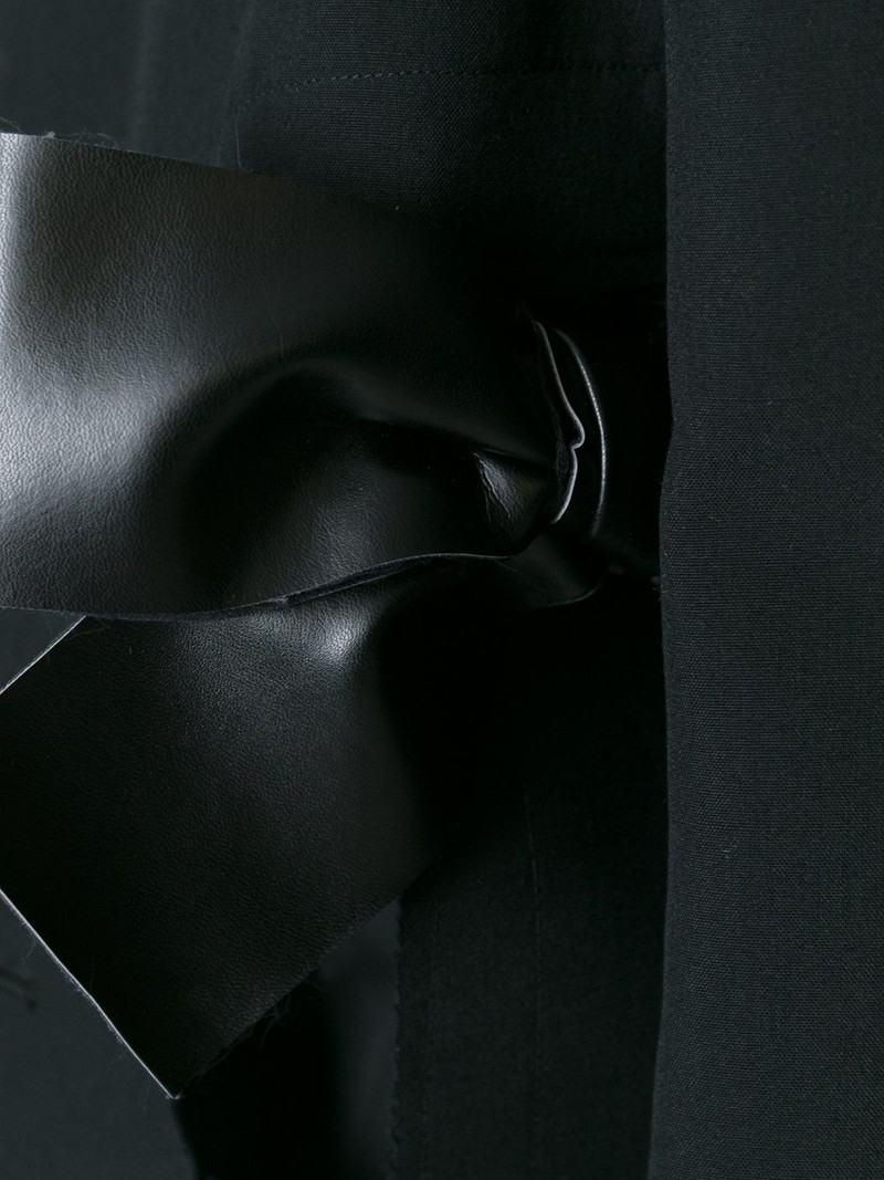 bow detail cut out jacket 5