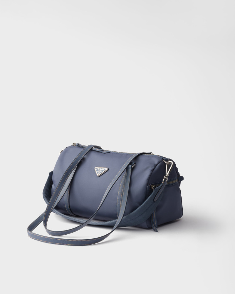 Prada Large Re-Nylon and Saffiano leather duffel bag outlook
