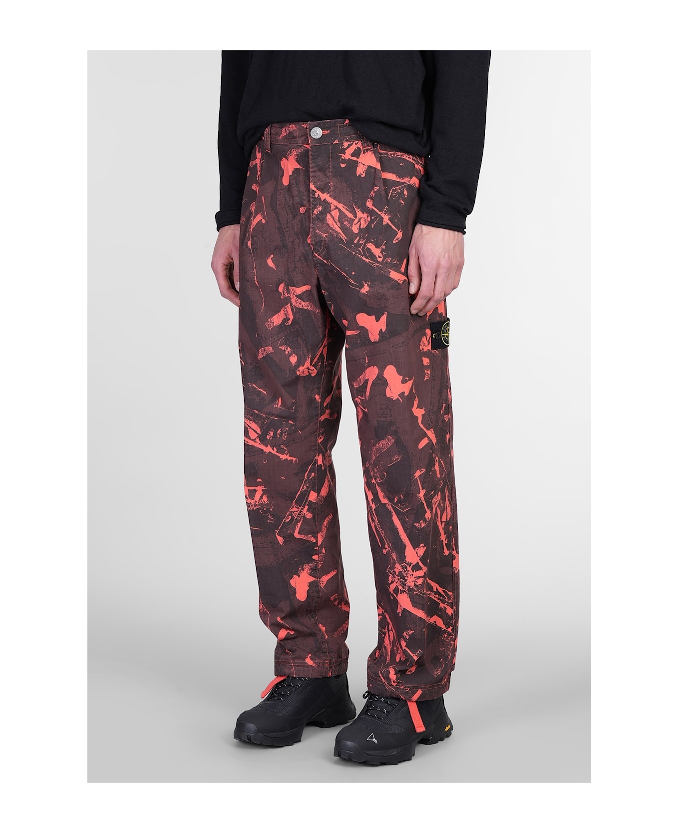 Pants In Black Cotton - 4
