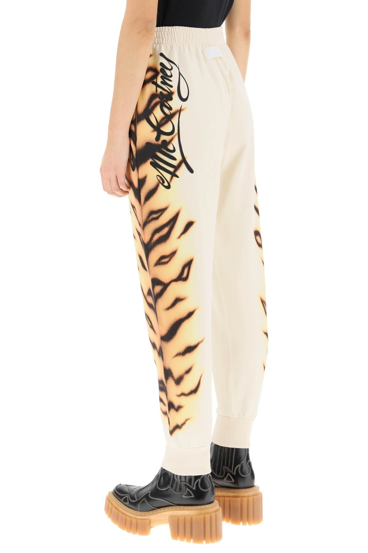 TIGER PRINT SWEATPANTS - 4