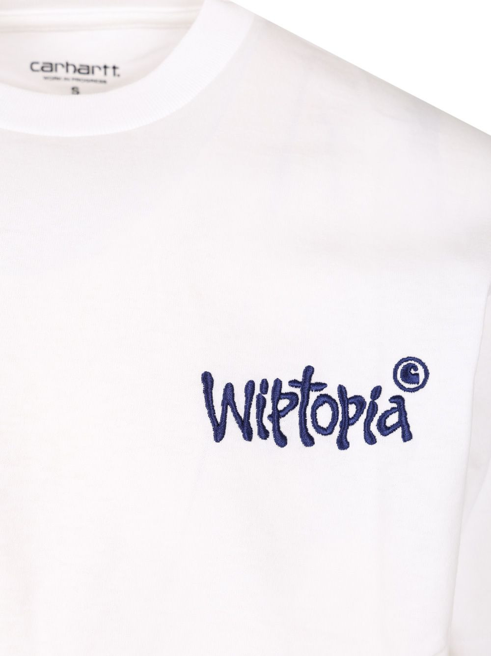 Wiptopia Script T-Shirt White - 3