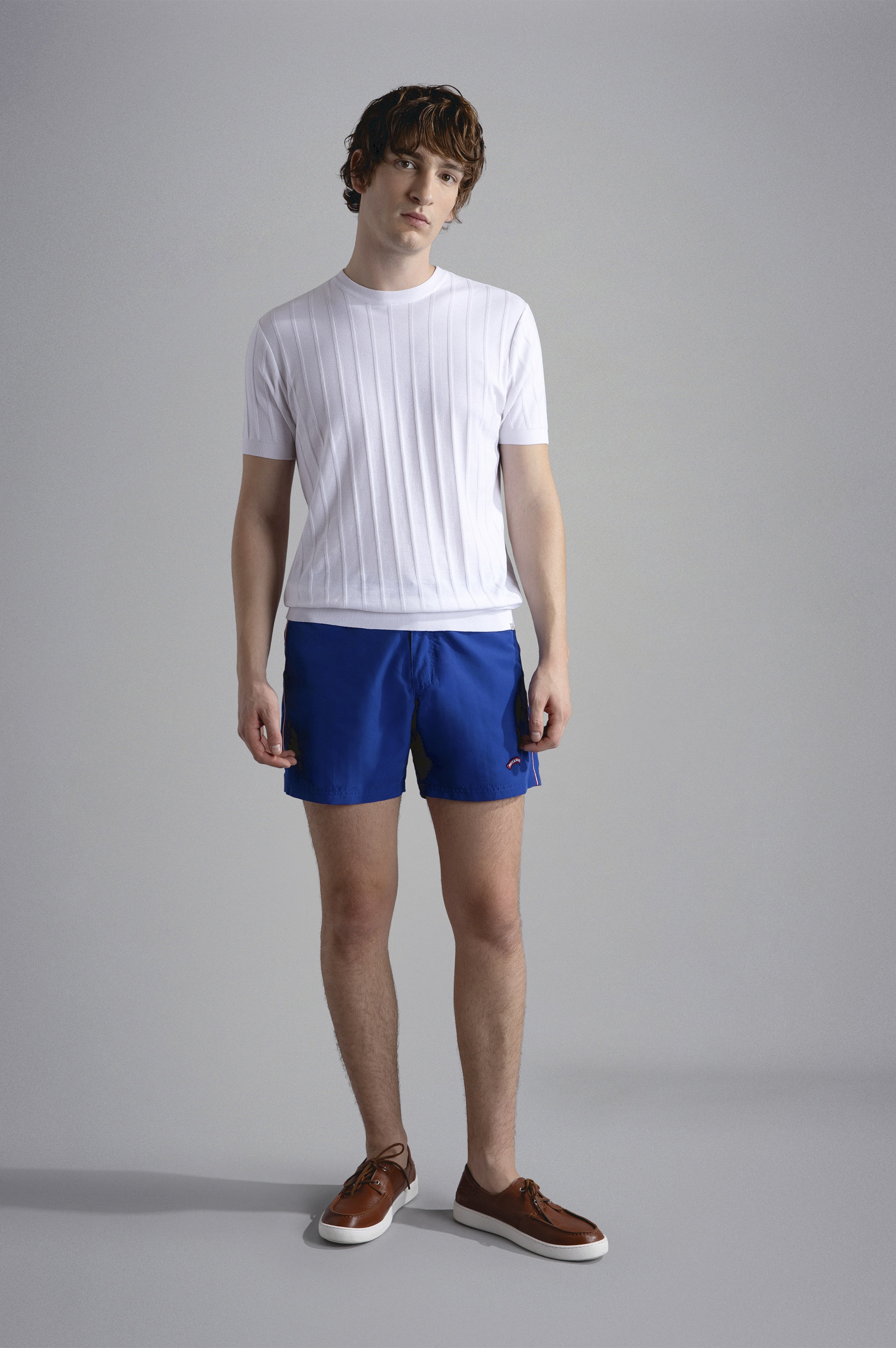SWIM SHORTS WITH EMBLEM - 2