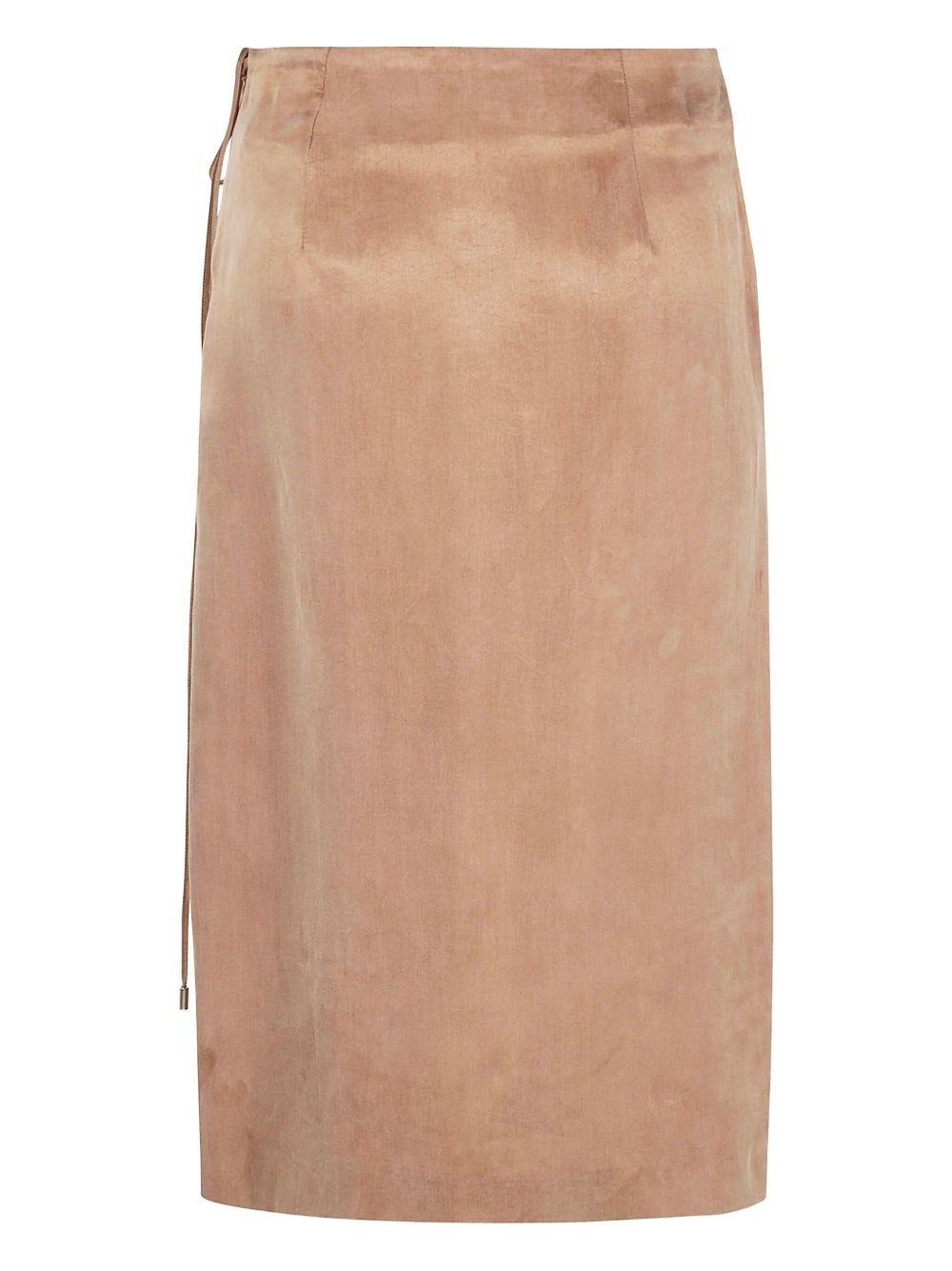 wrap-design skirt - 2