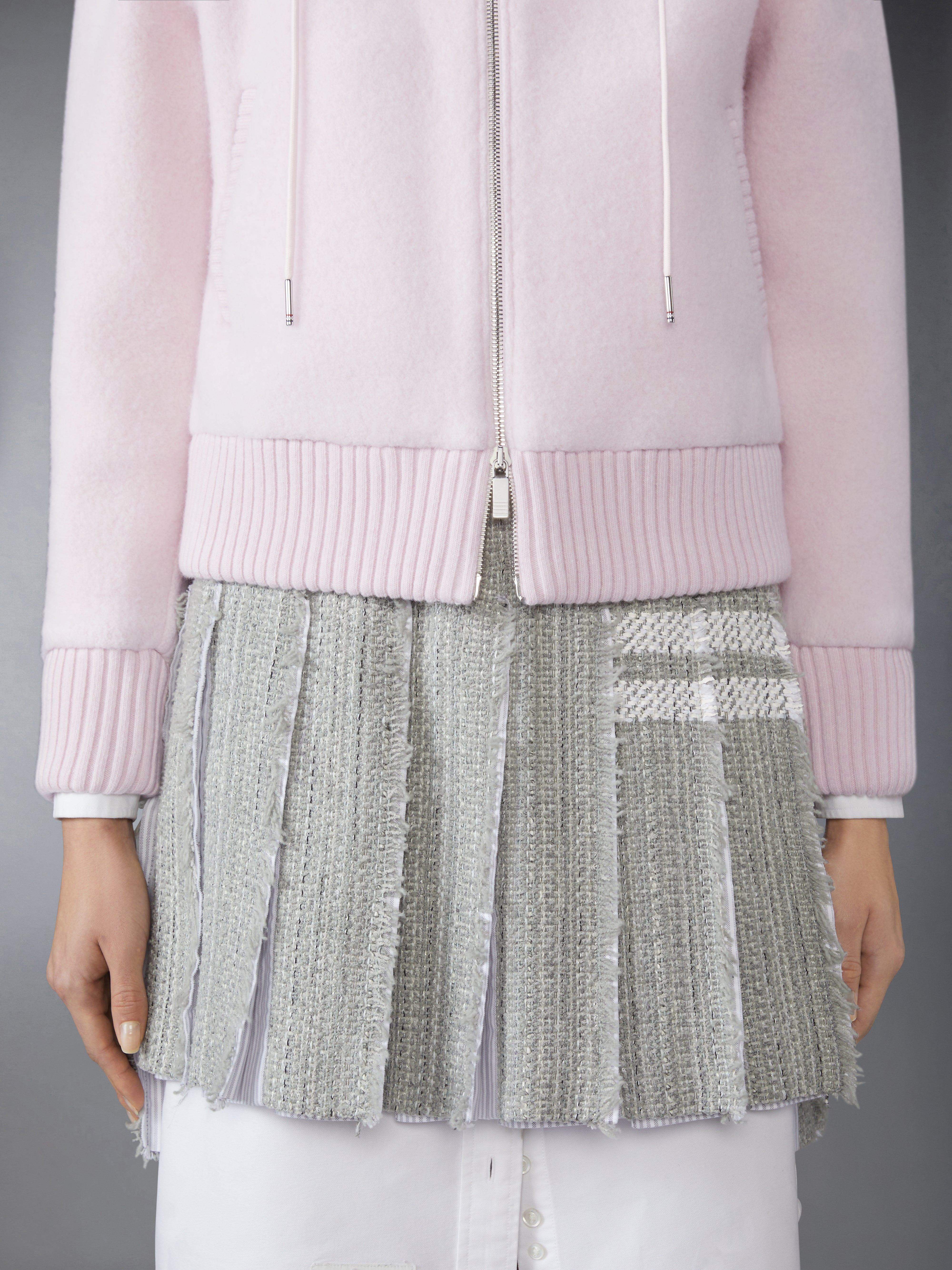 WOOL FLEECE ZIP UP HOODIE - 6