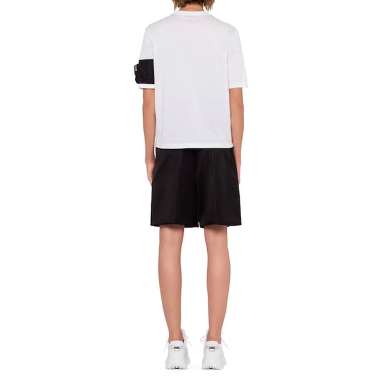 PRADA Pocket Knit Short Sleeve Unisex White 135683-1XBH-F0964-S-202 - 4