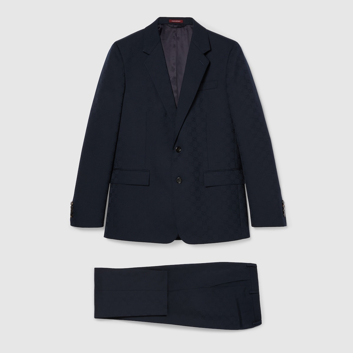 GG wool jacquard suit - 1