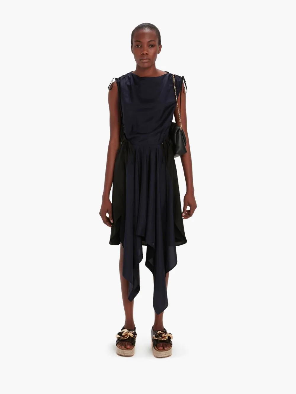 PANELLED SLEEVELESS DRESS - 2