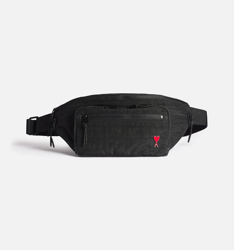 AMI Paris Bum Bag With Ami De Coeur Rivet outlook