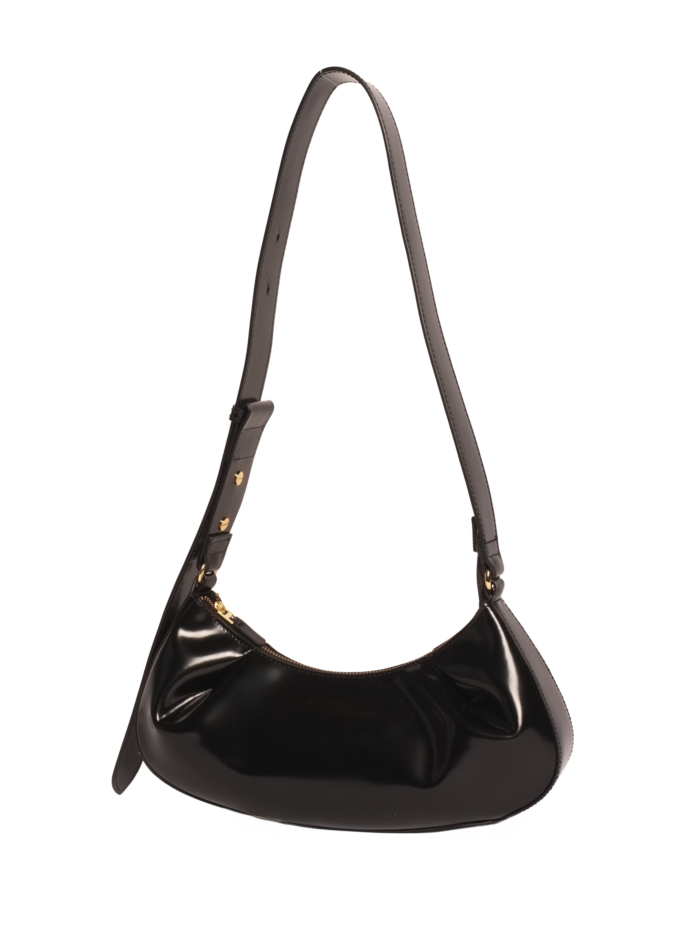 Dimple Moon Small Patent Leather Black - 2