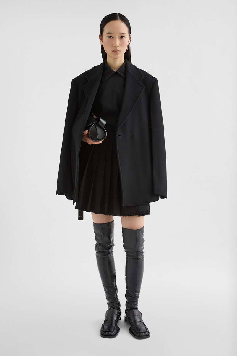 Jil Sander Wool Canvas Mini Skirt outlook