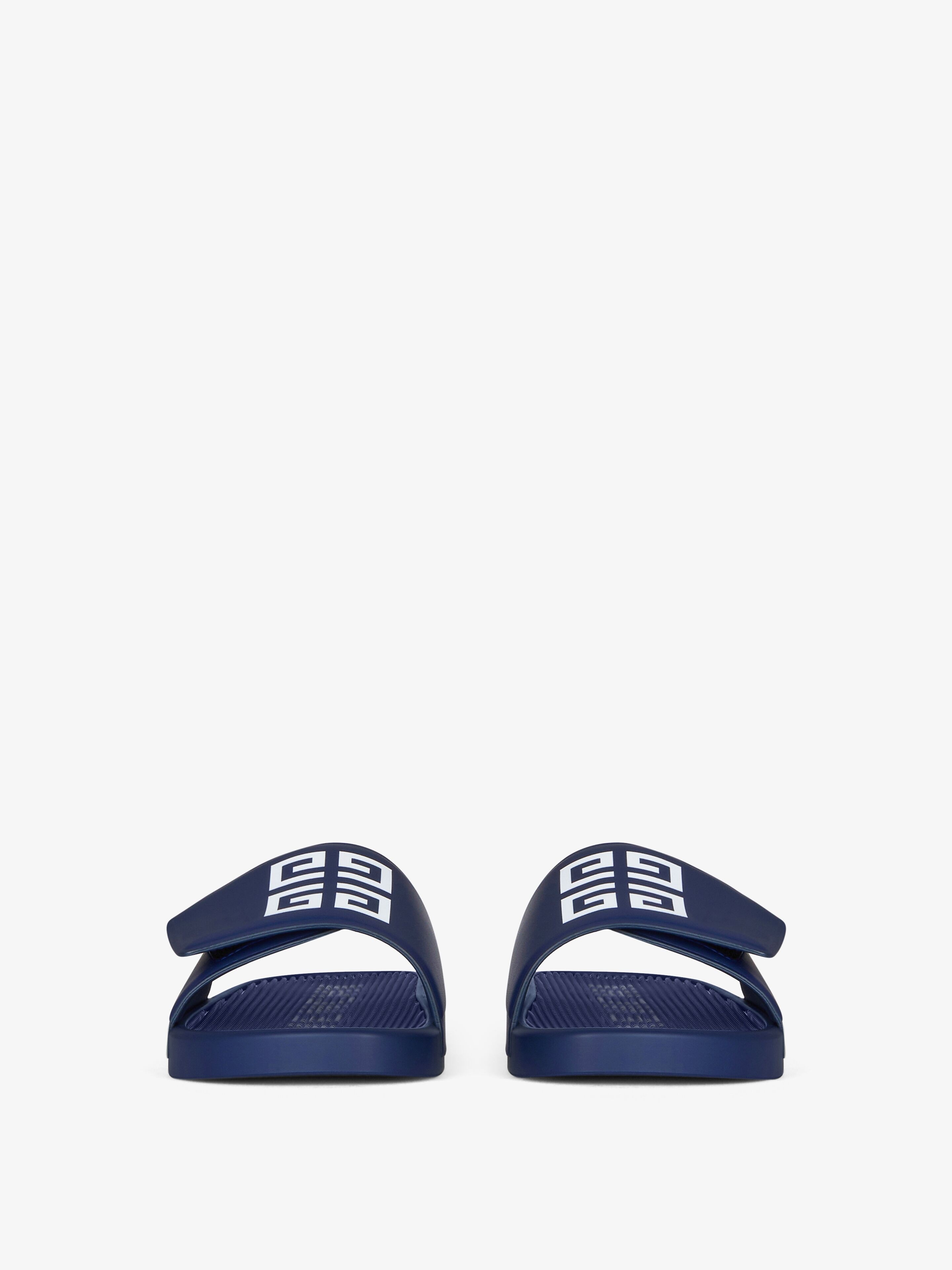 SLIDE FLAT SANDALS IN SYNTHETIC LEATHER - 2
