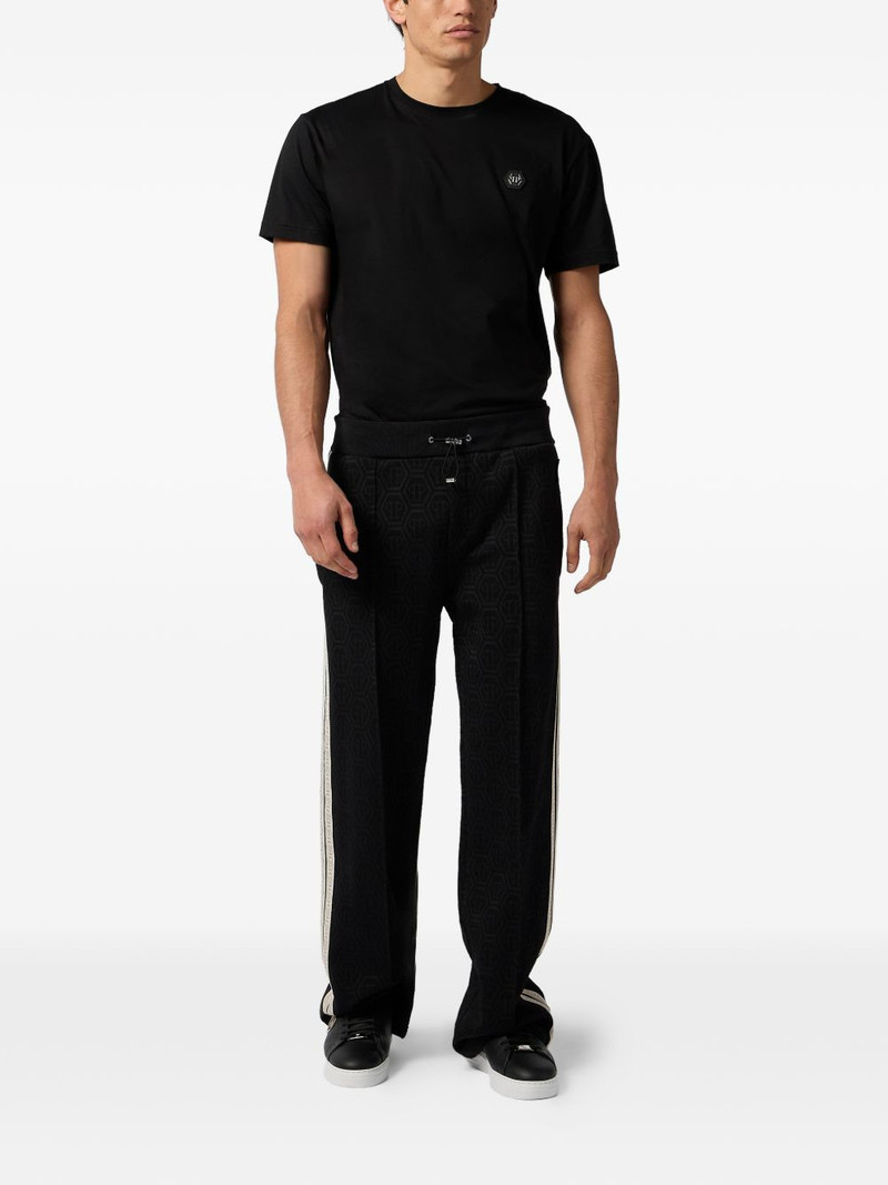 PHILIPP PLEIN monogram track pants outlook