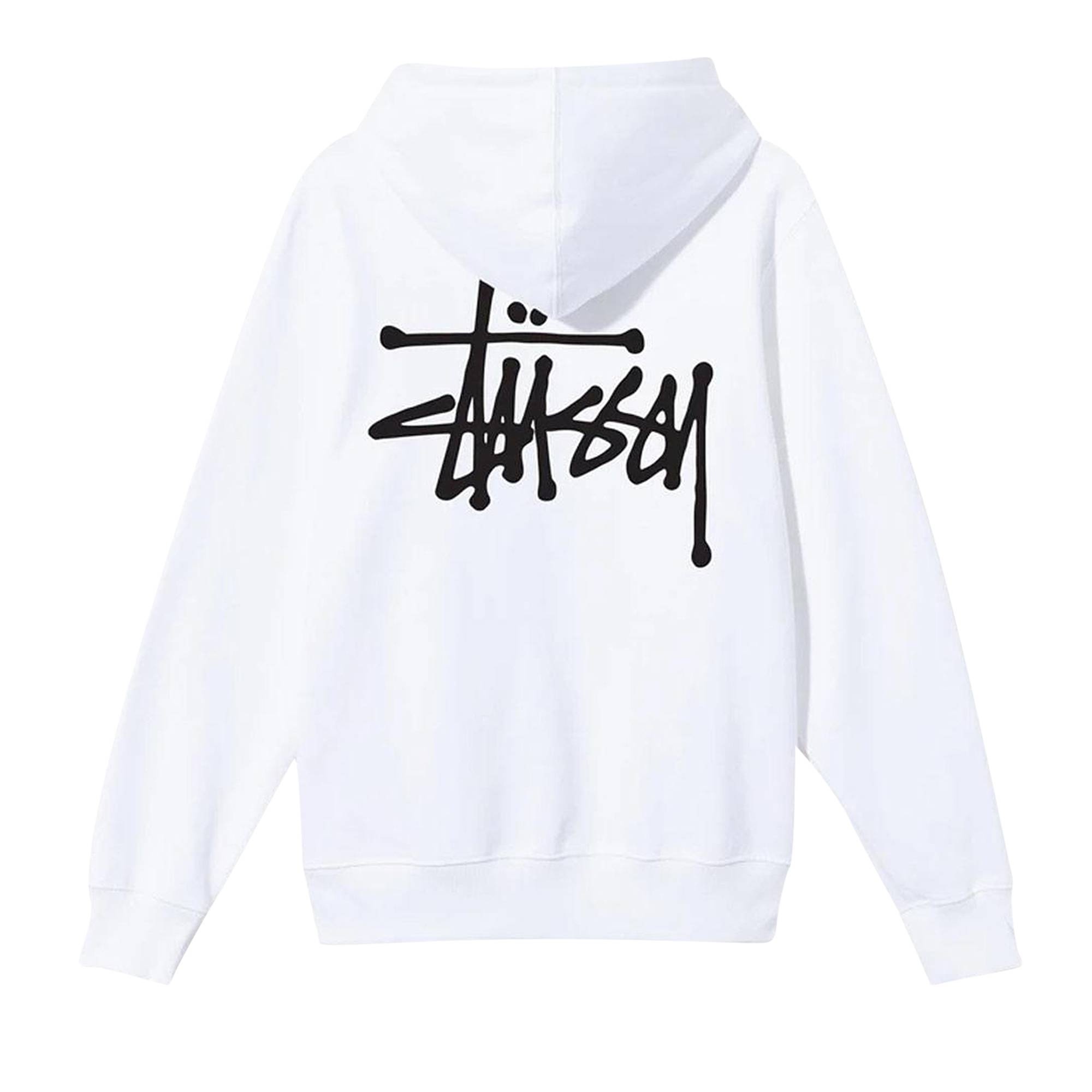 Stussy Basic Hood 'White' - 2