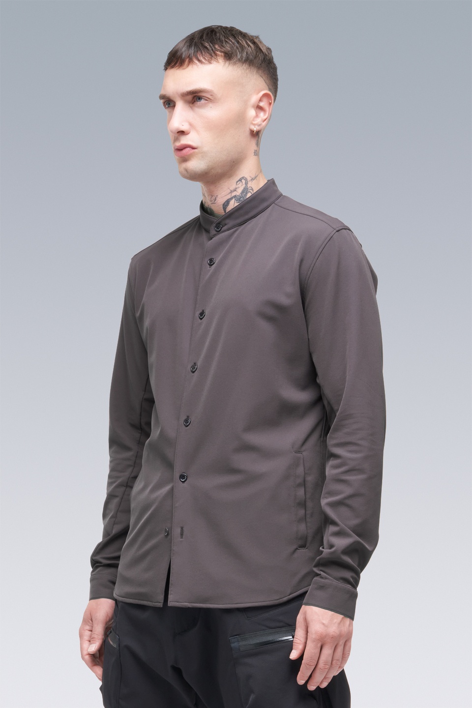 LA6B-DS schoeller® Dryskin™ Long Sleeve Shirt Schwarzrot - 7