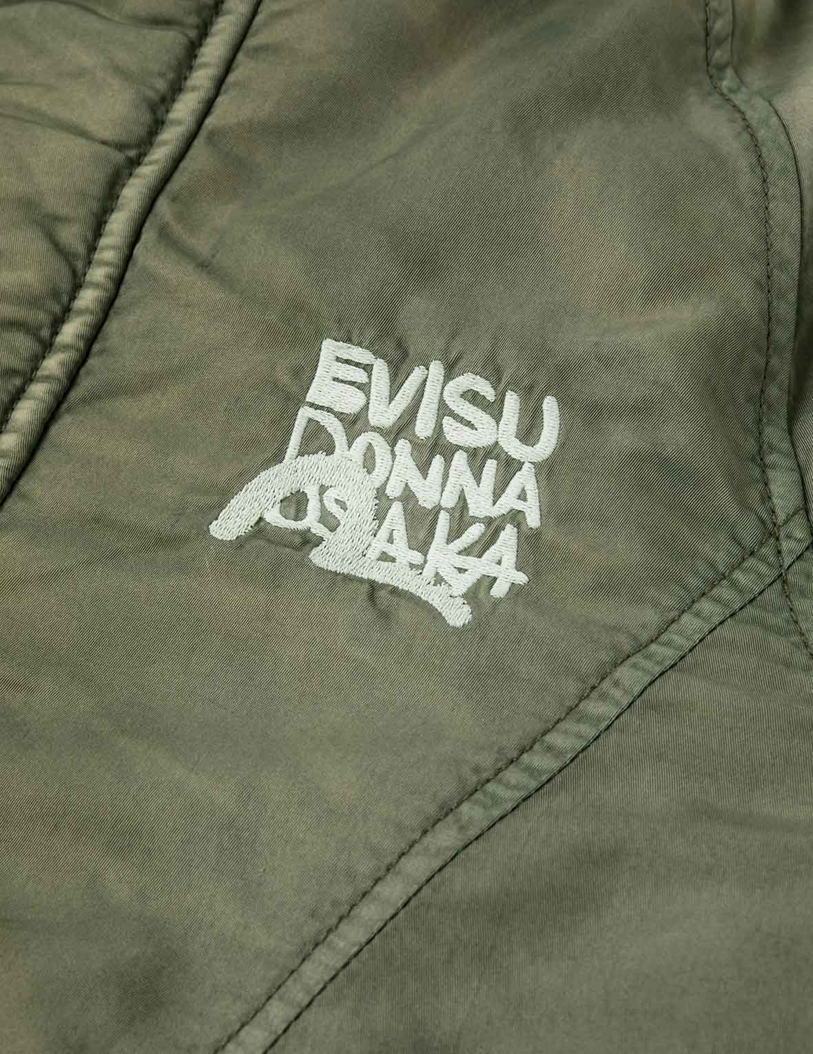 Logo and Slogan Embroidery Fashion Fit Jacket - 5