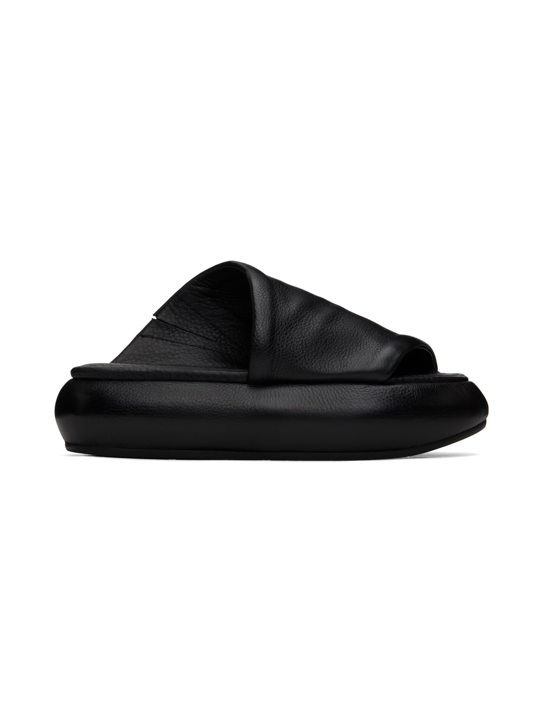 Black Ciambellona Sandals - 1