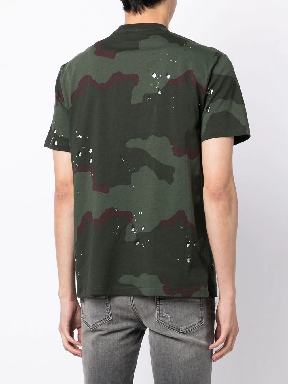 camouflage-print logo T-shirt - 4