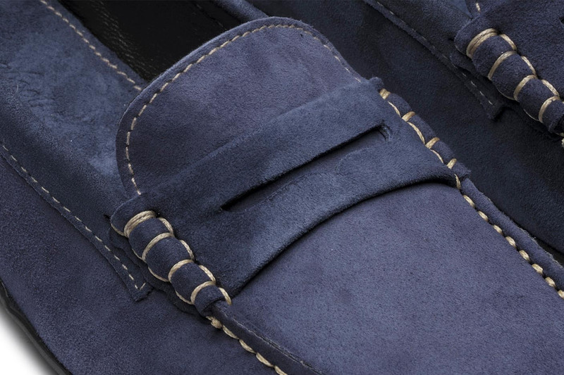 Corvette Blue Velvet - Rubber Sole 6