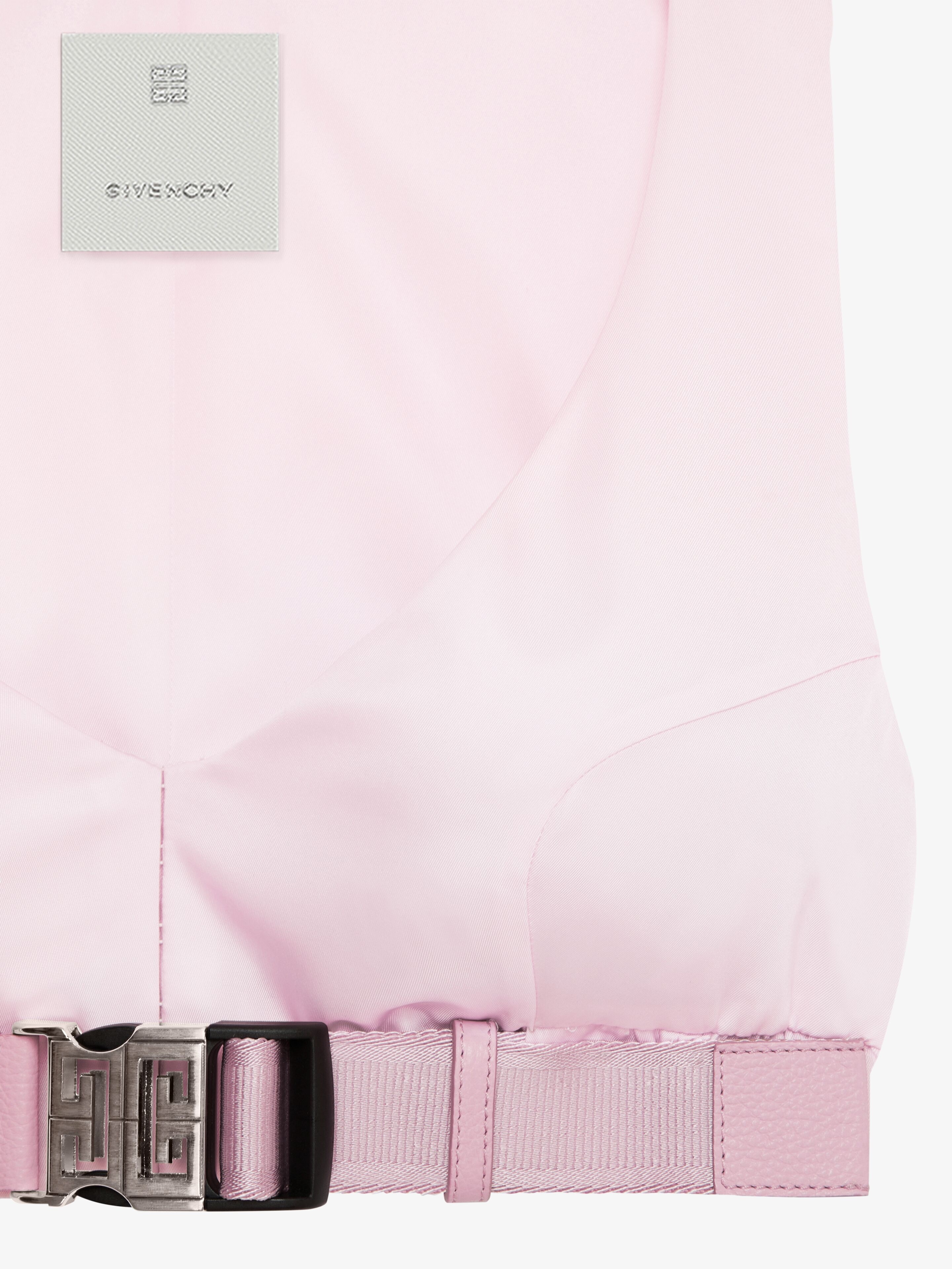 CROP TOP IN NYLON WITH 4G BUCKLE - 5