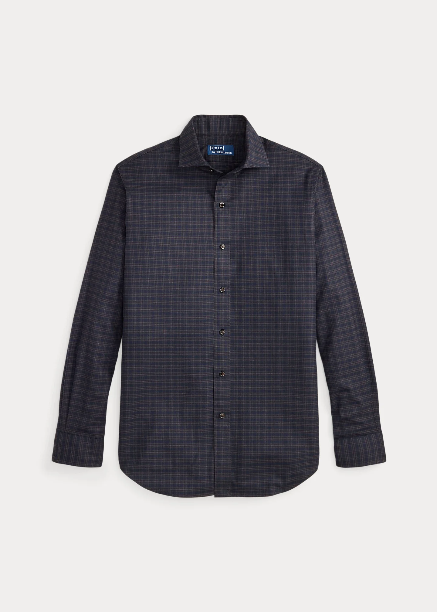 Classic Fit Checked Twill Shirt - 1