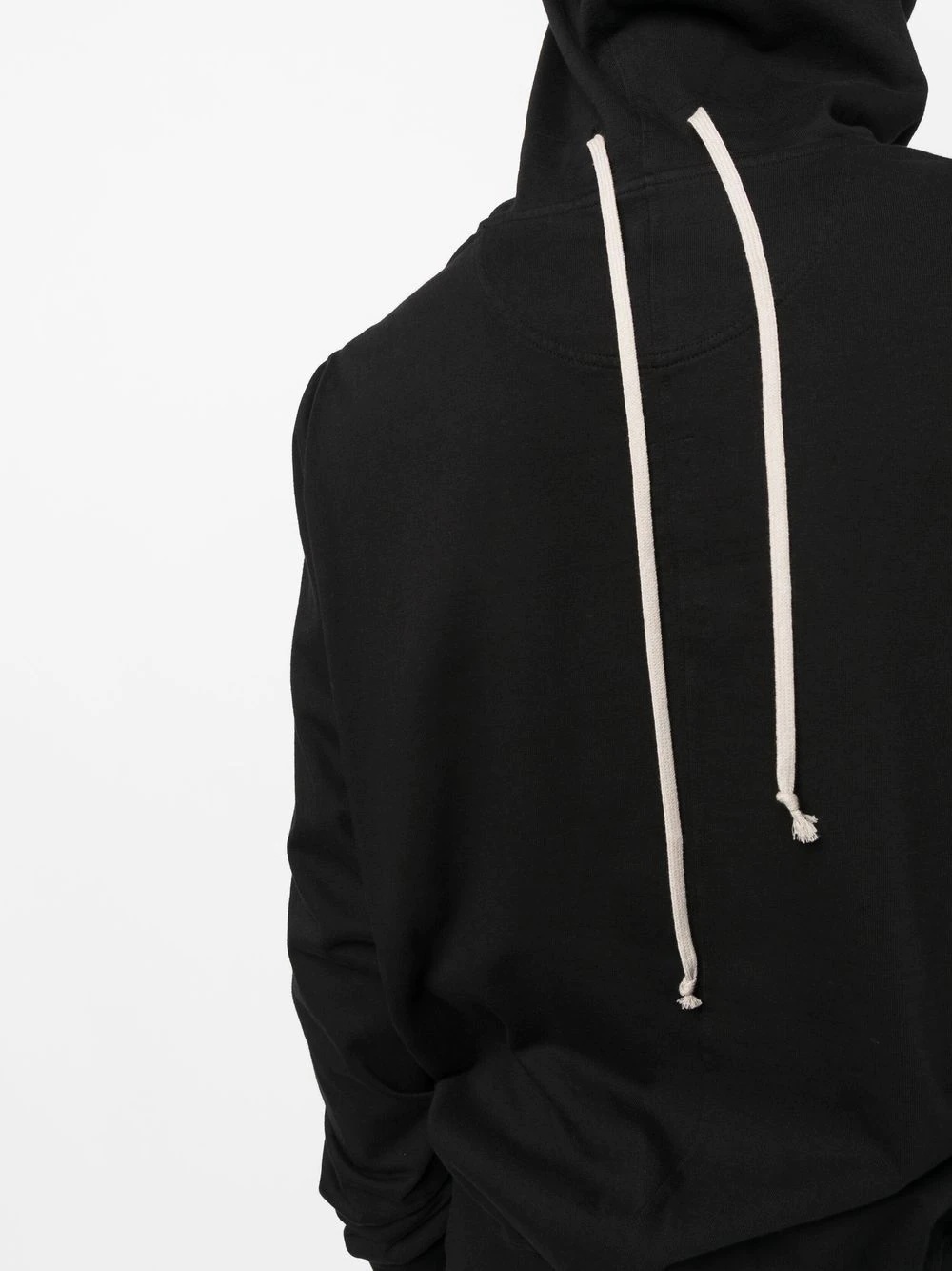 drawstring-fastening detail hoodie - 5