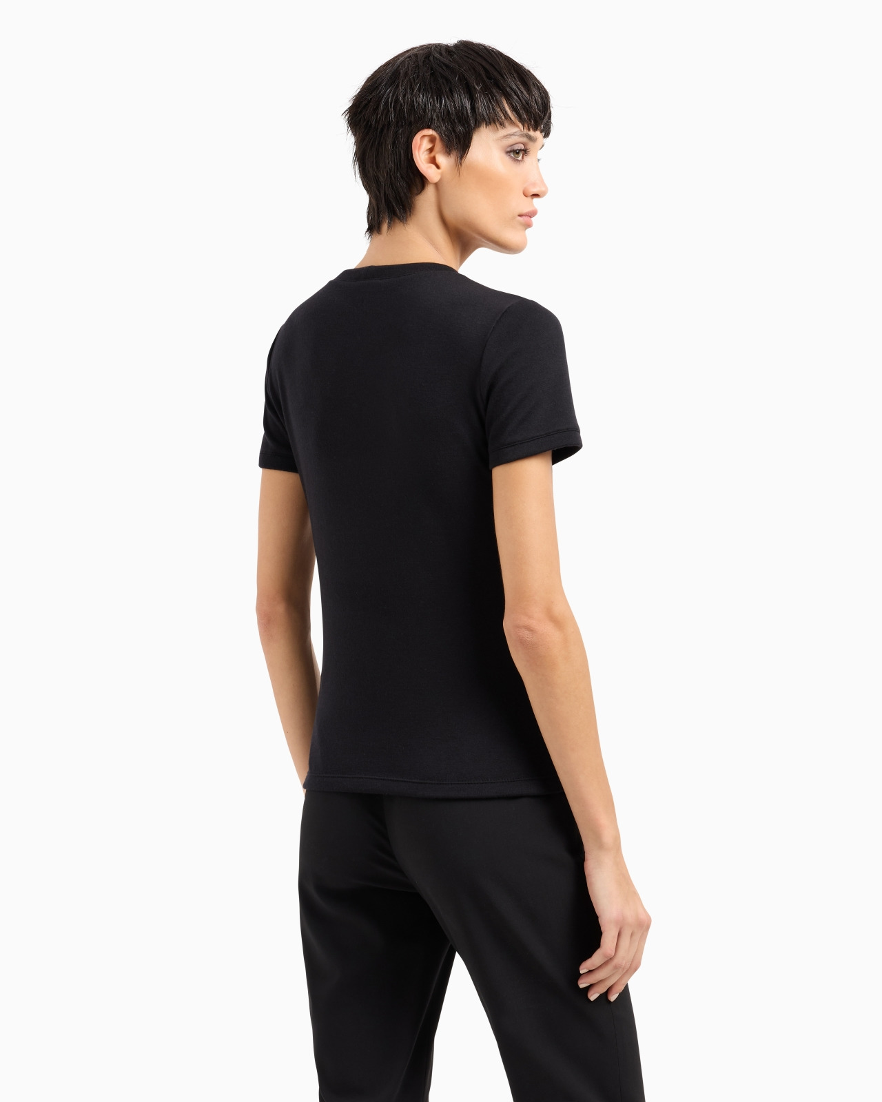 Pure cashmere T-shirt - 3