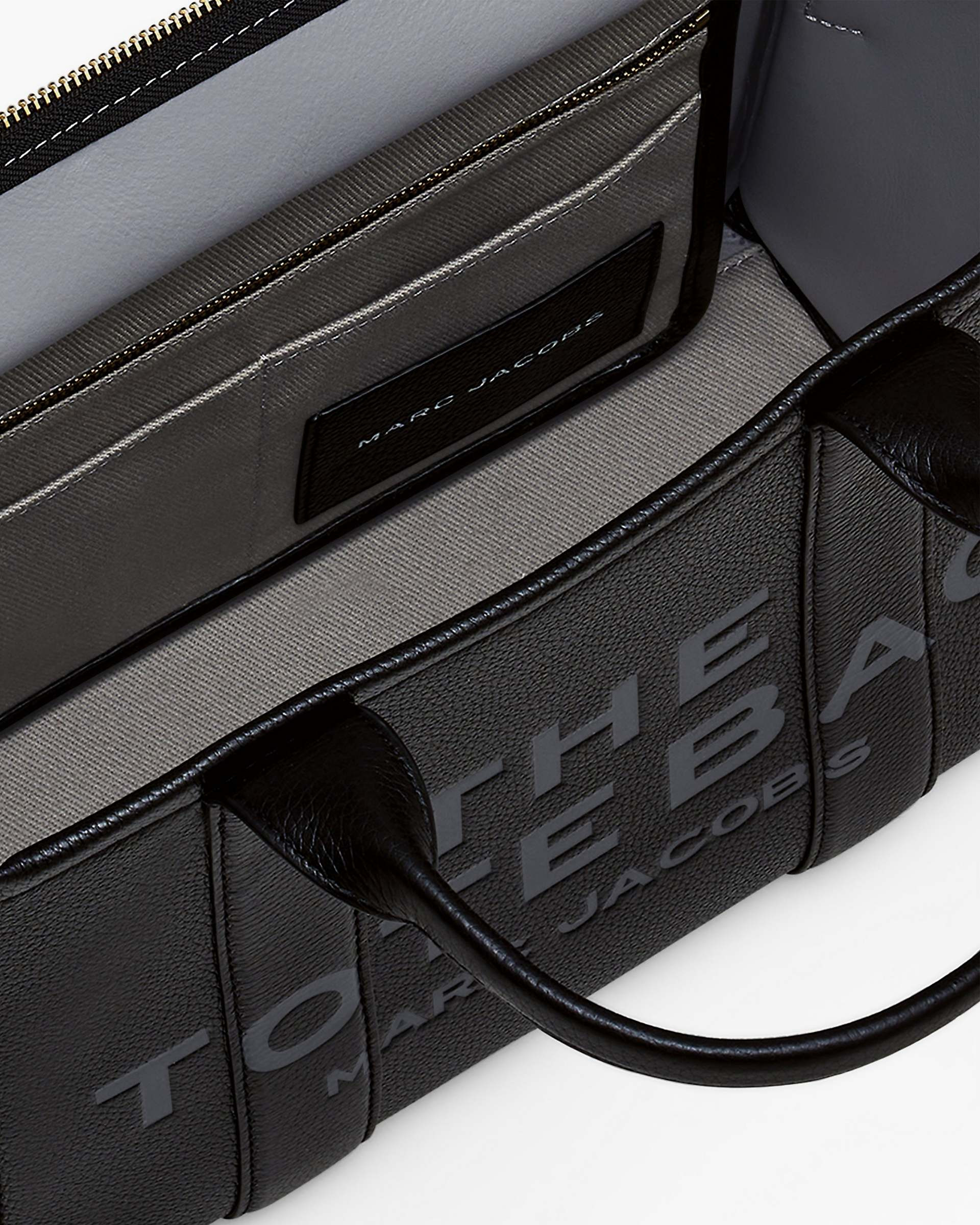 THE LEATHER SMALL TOTE BAG - 7