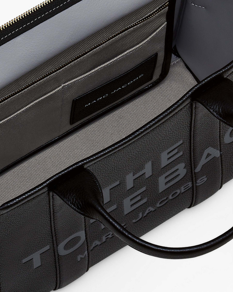 THE LEATHER MEDIUM TOTE BAG 7