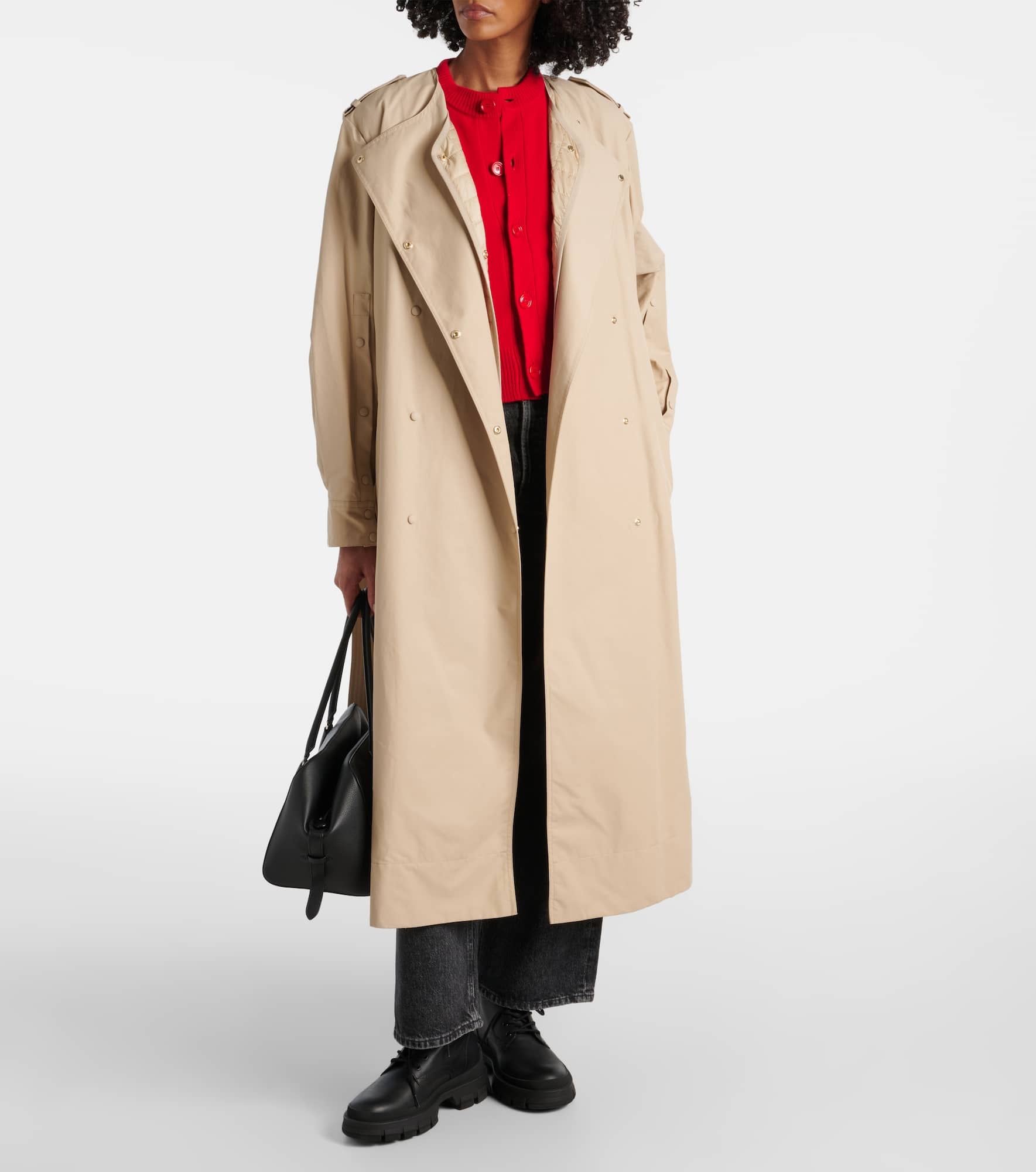 Gourdon cotton-blend trench coat - 2