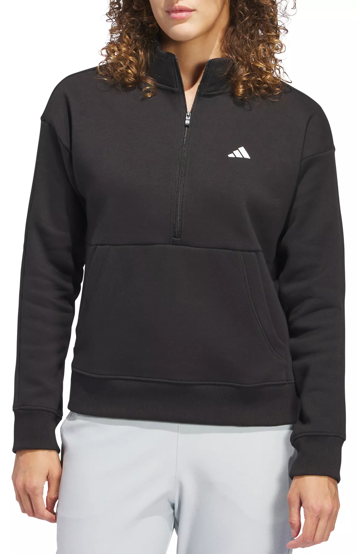adidas Women's Performance 1/4 Zip Golf Jacket - 1