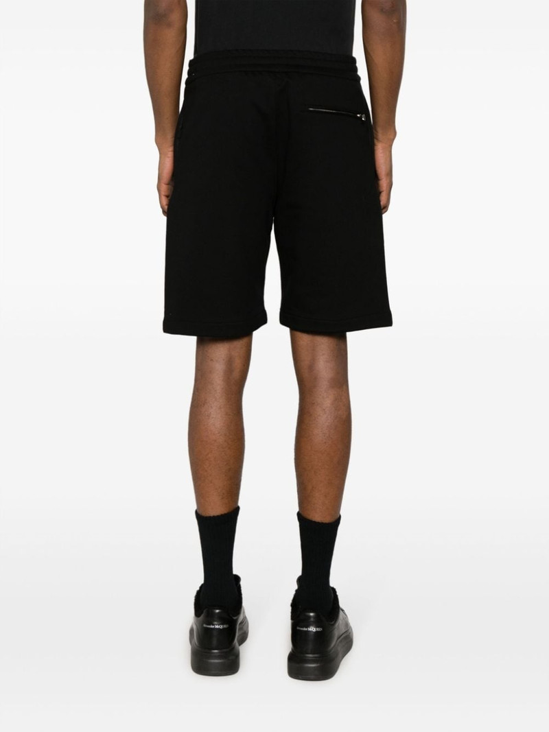 logo-print cotton shorts 4