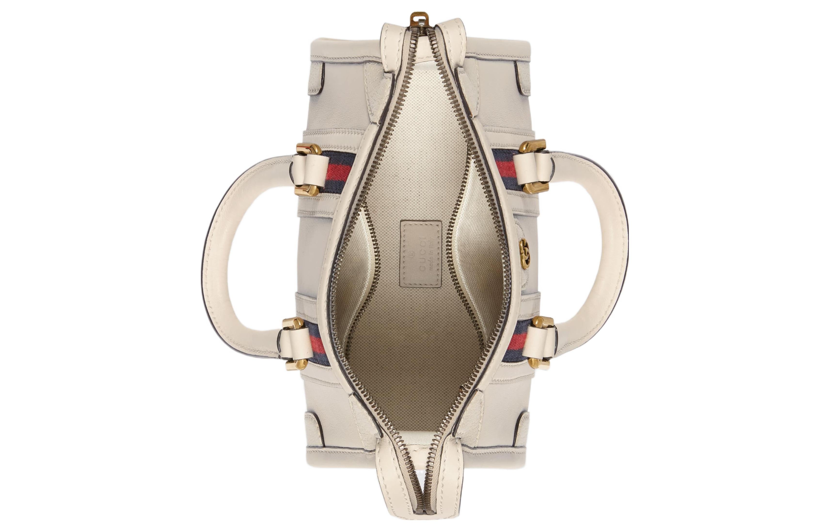(WMNS) Gucci Mini Top Handle Bag With Double G 'White' 715771-AAA0O-9041 - 6