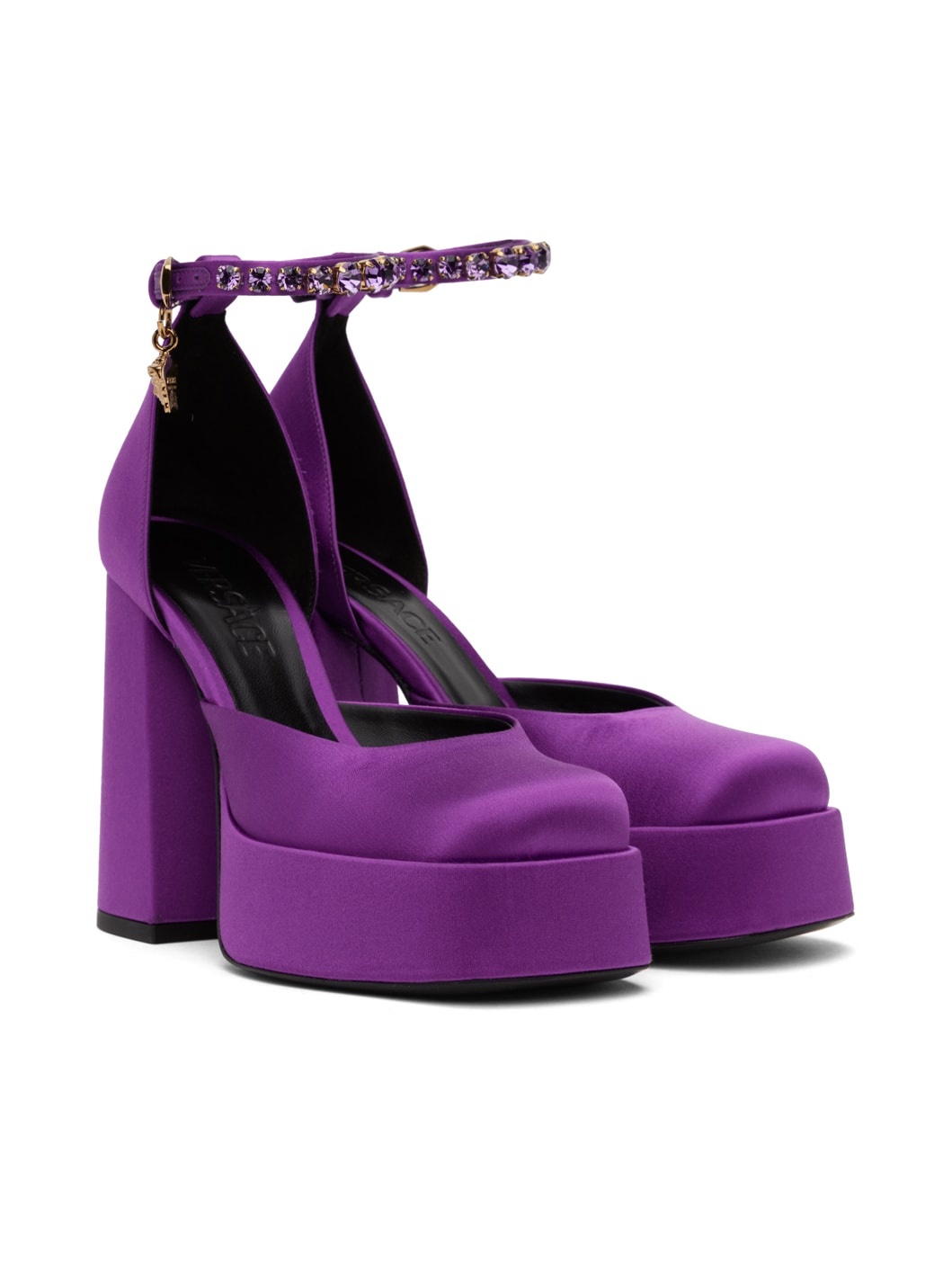 Purple Medusa Aevitas Platform Heels - 4