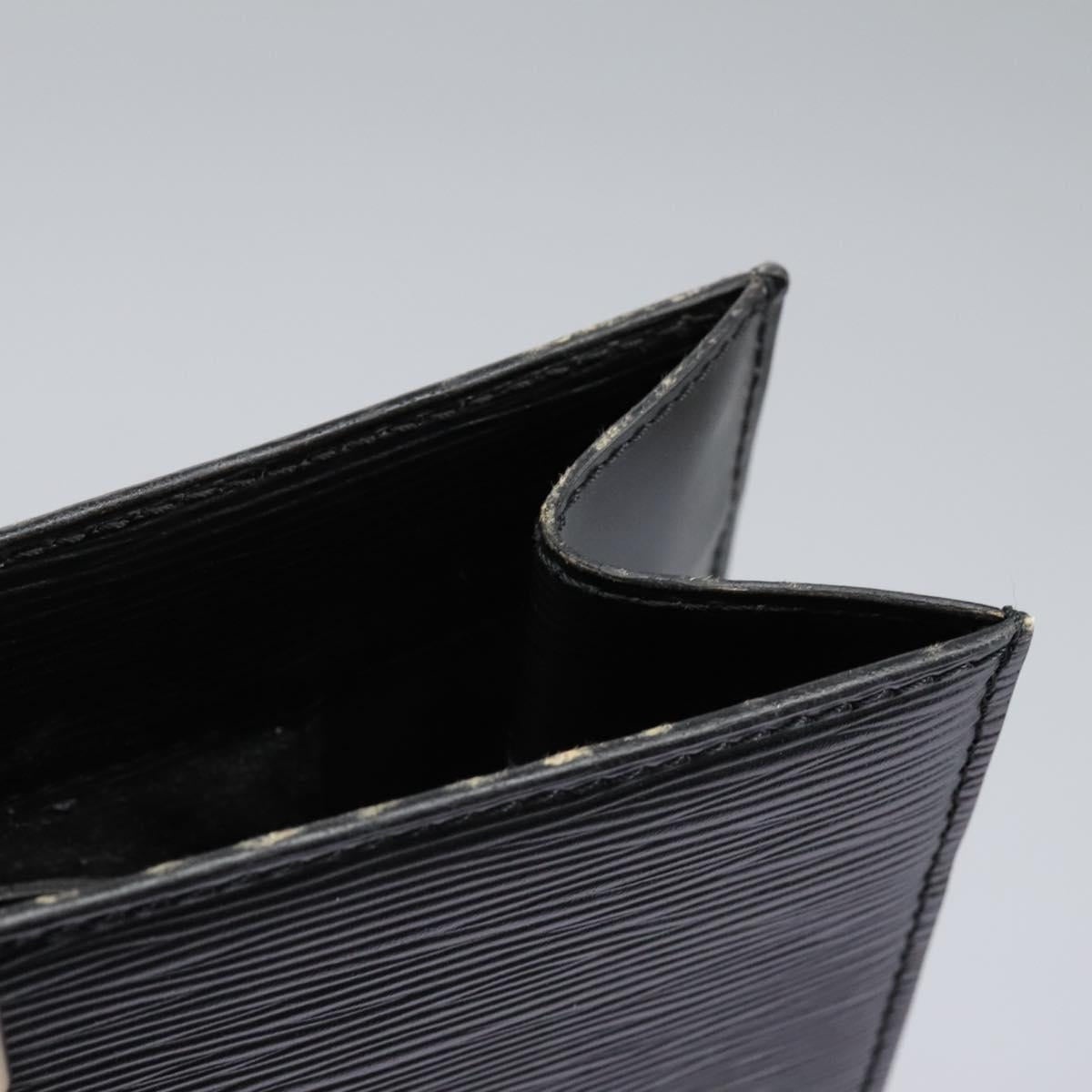LOUIS VUITTON Epi Sac Plat Hand Bag Black M59082 - 8