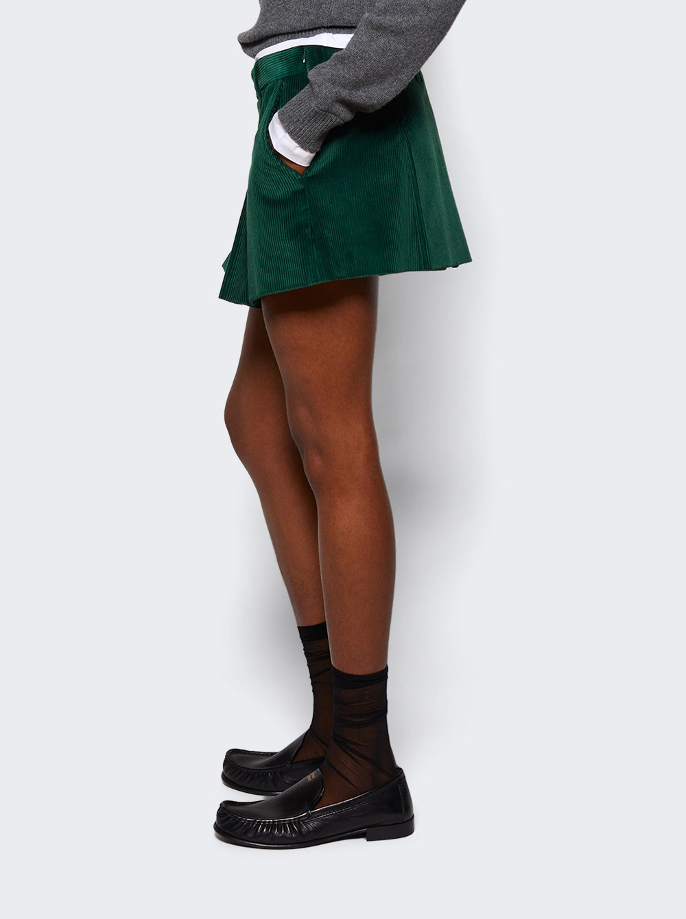 Pleated Mini Skirt Biliardo - 3