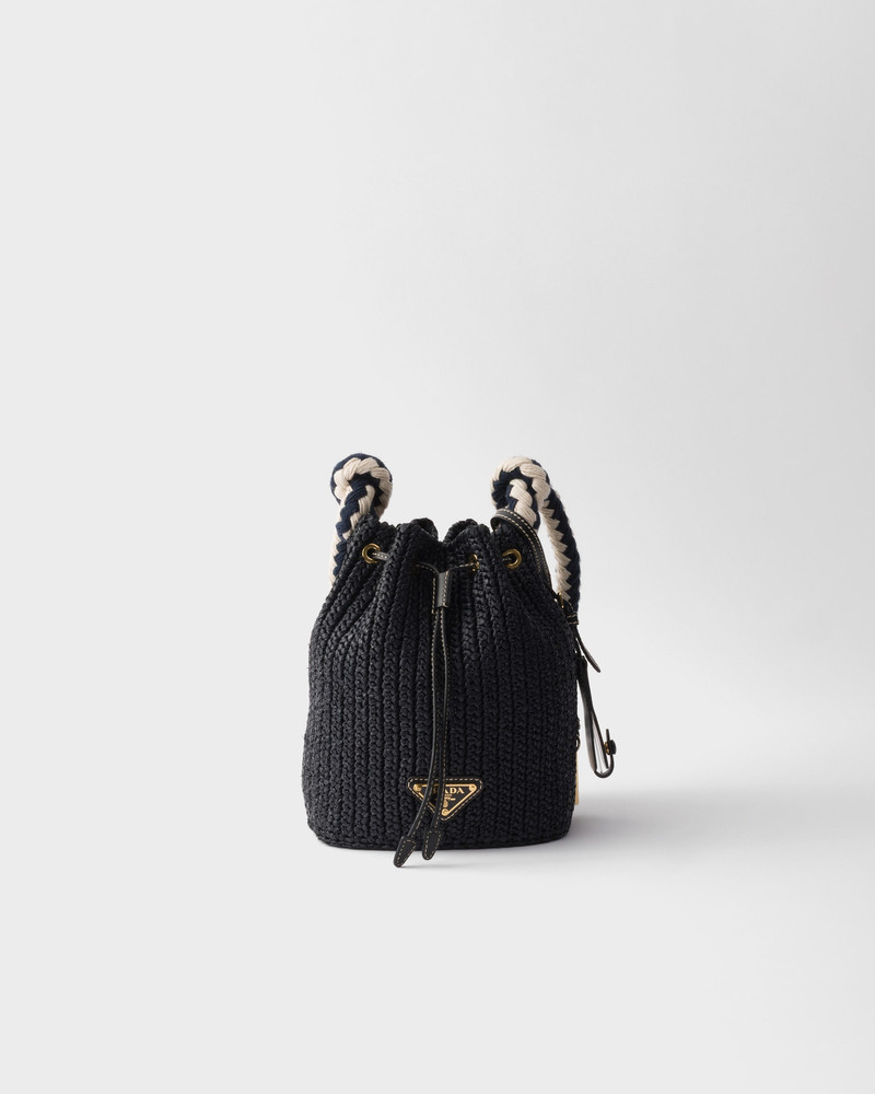 Crochet mini bucket bag 1