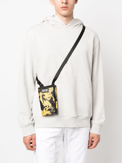 VERSACE JEANS COUTURE baroque-print shoulder bag outlook
