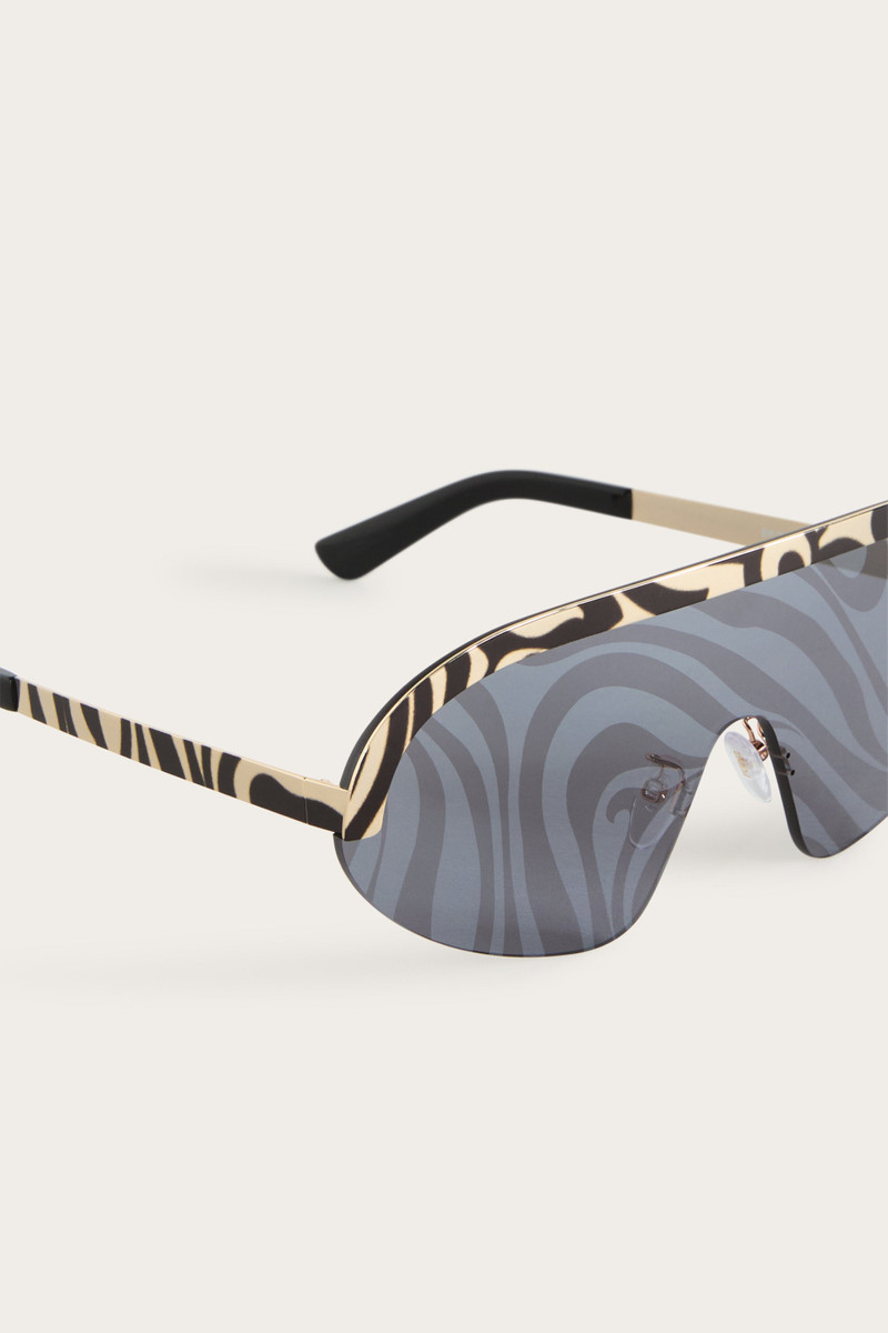 MARMO DETAIL MASK SUNGLASSES 4
