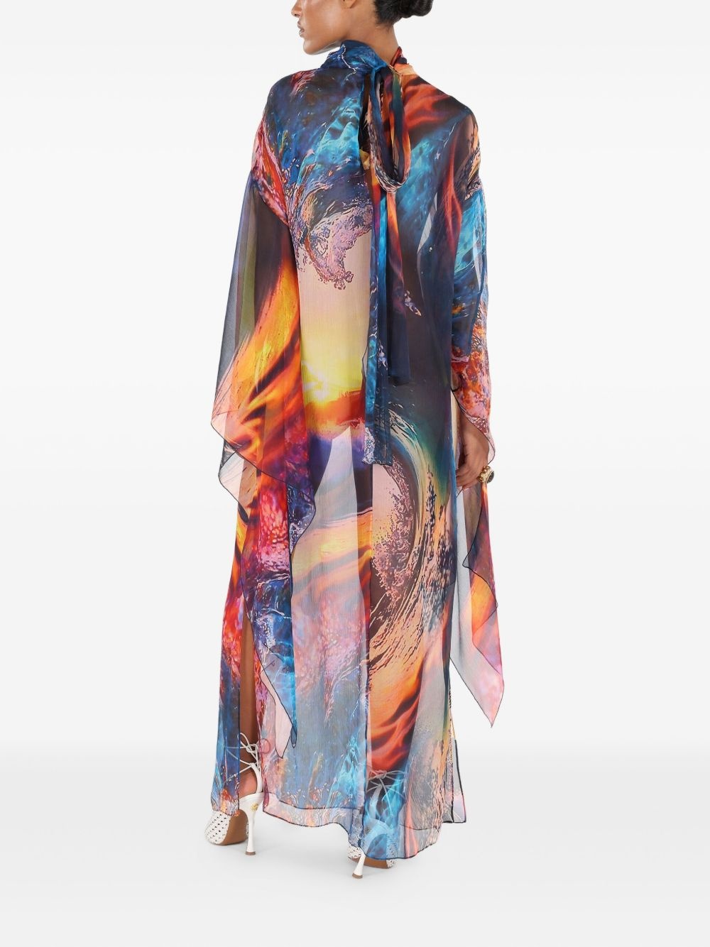 printed dress - 4