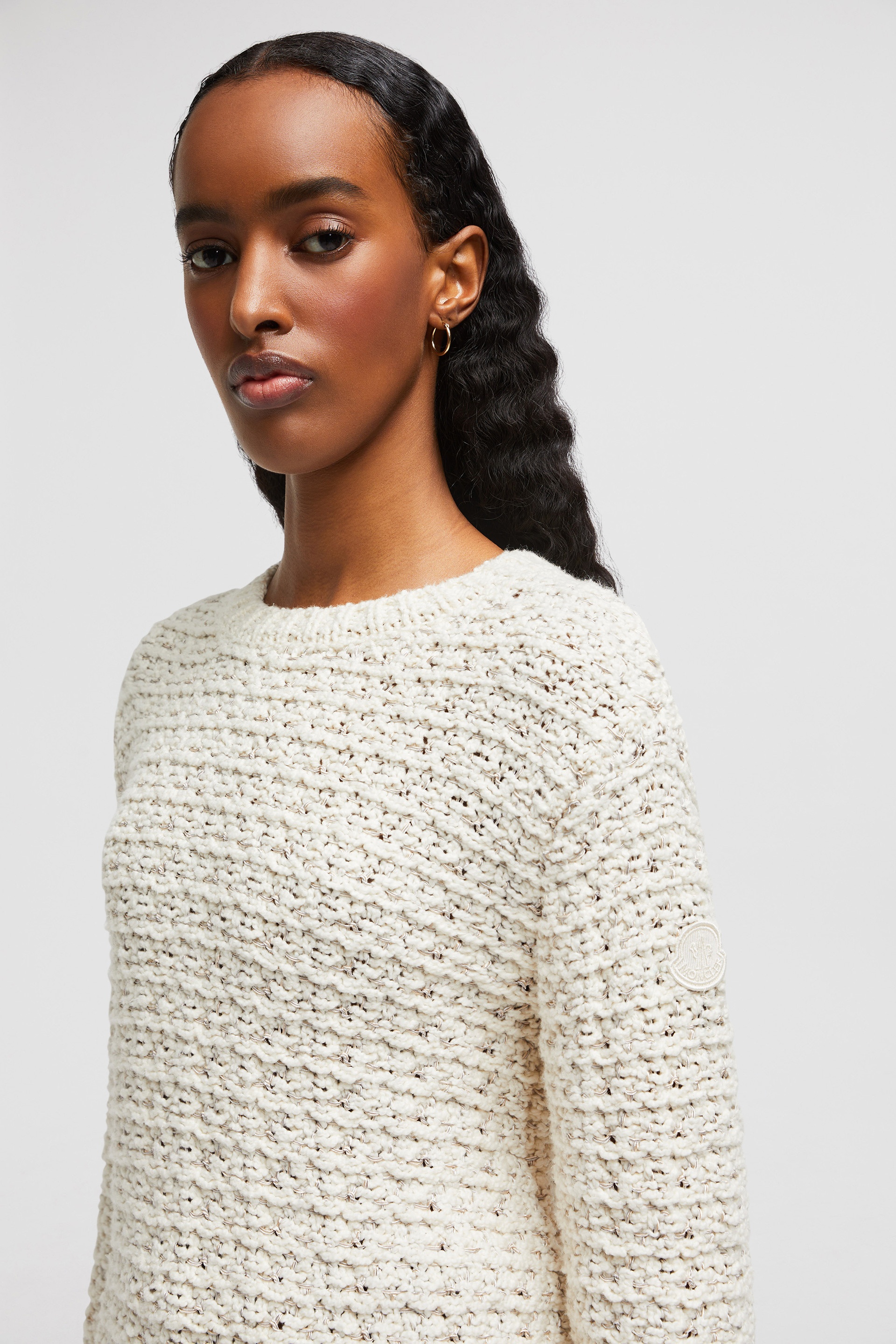 Textured Cotton Sweater - 4
