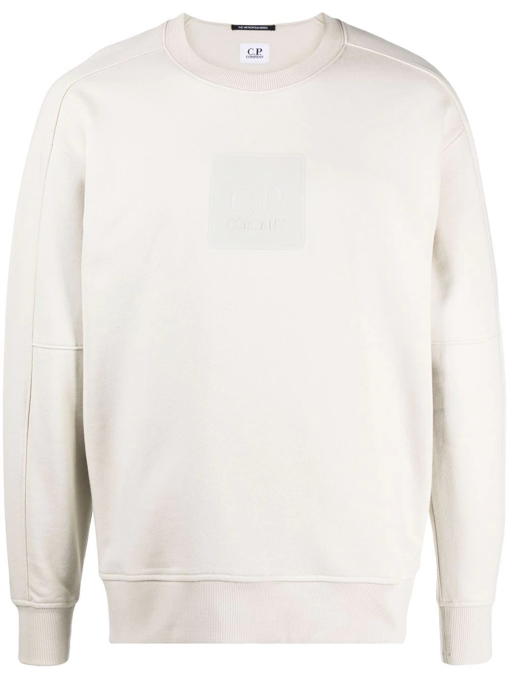 logo print sweatshirt - 1