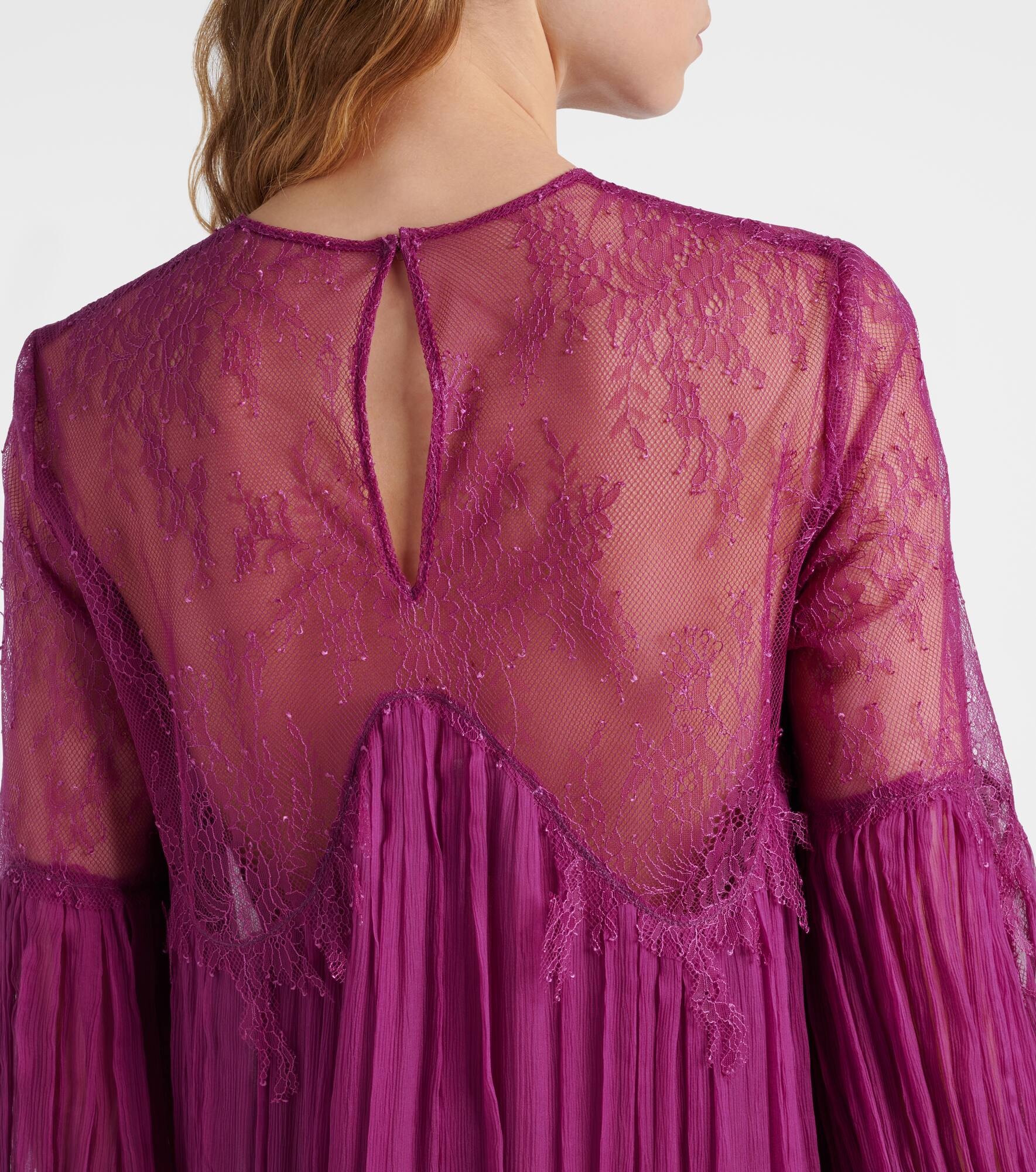 Renia silk-blend lace gown - 7