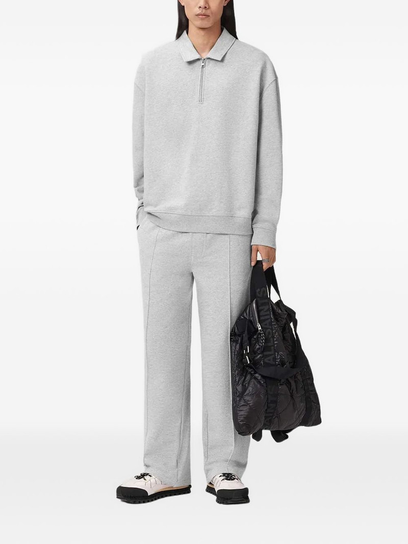 ALLSAINTS zip-collared polo shirt outlook